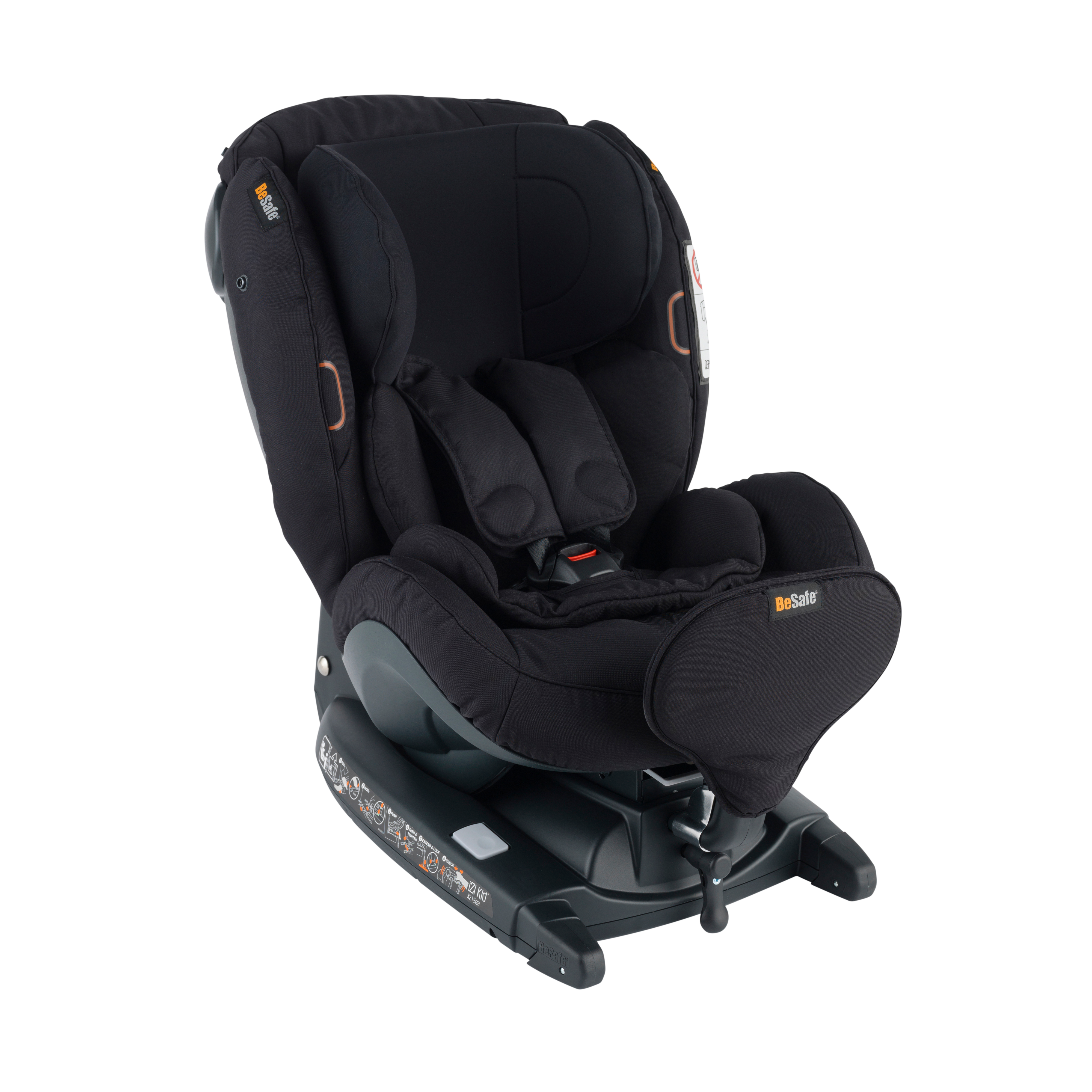 The purely rear facing child car seat, BeSafe iZi Kid X3 i-Size has passed  some of the toughest tests on the market: UN r129 (i-Size) and Swedish Plus