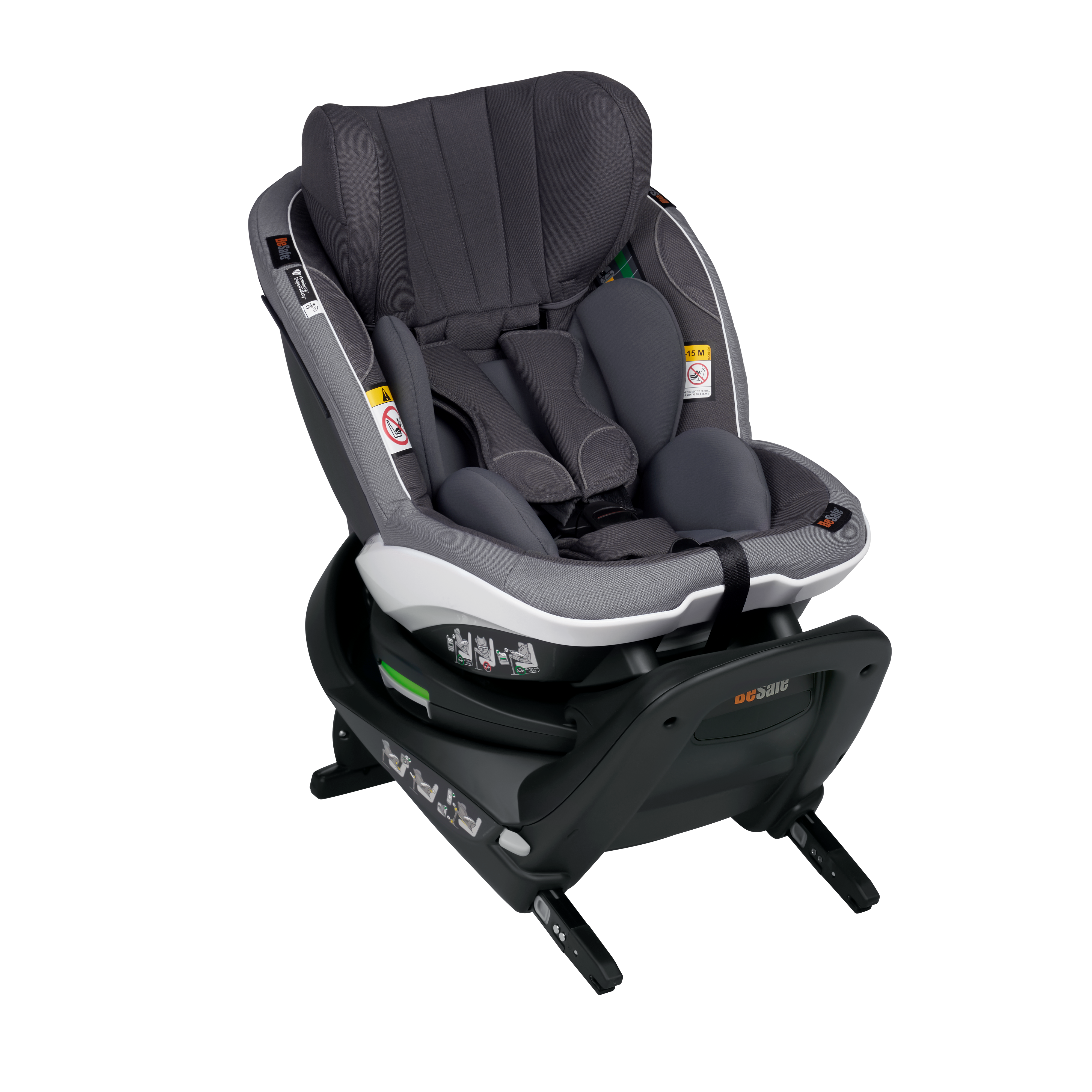 BeSafe iZi Turn M i-Size is our smart rotation seat with a fully integrated  digital system.