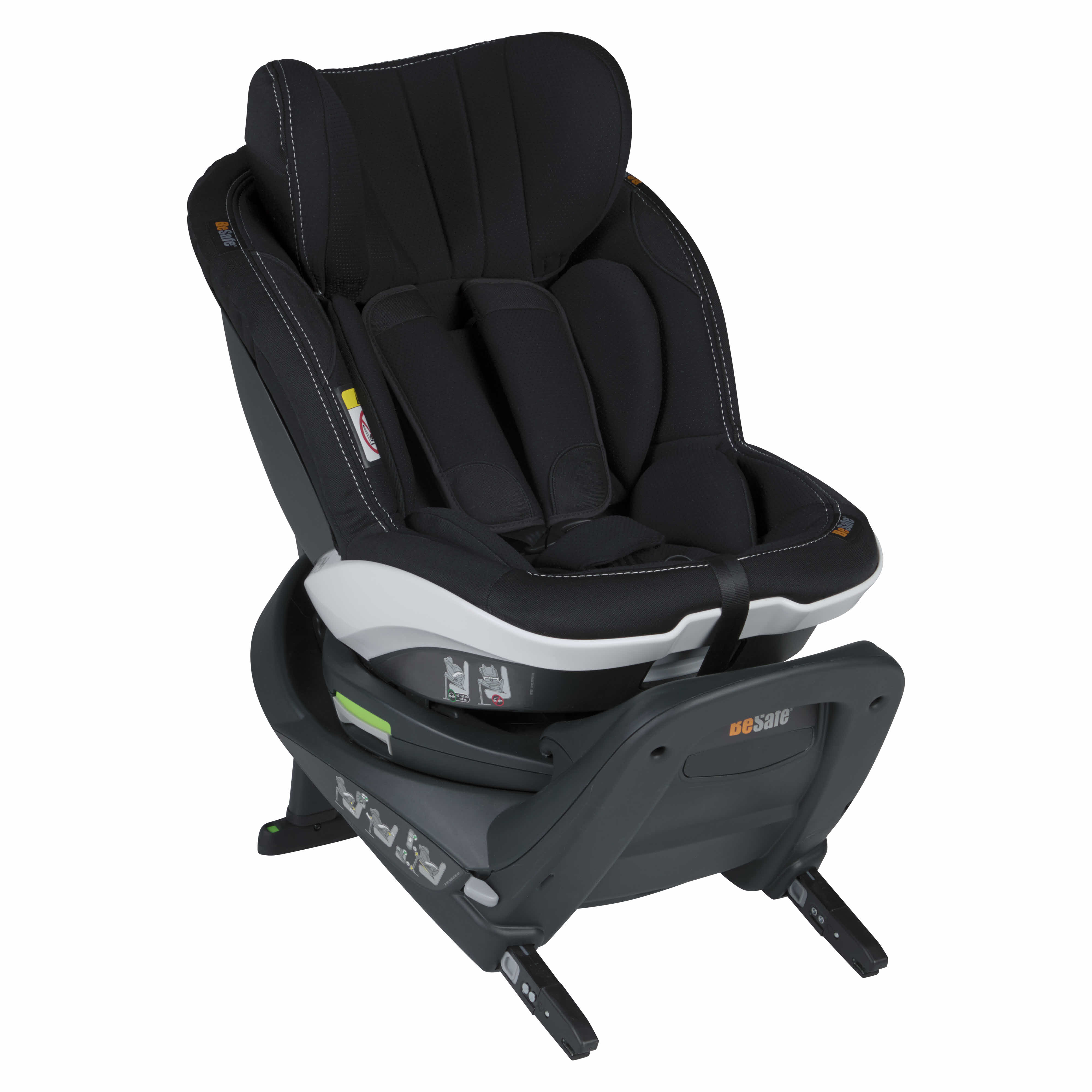 Toddler car seat features the Universal Level Technology™ and